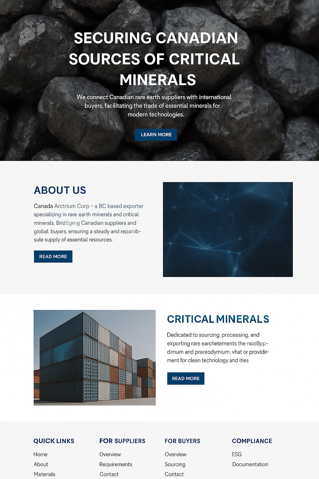 Stylized visual of atomic lattice and rare earth elements